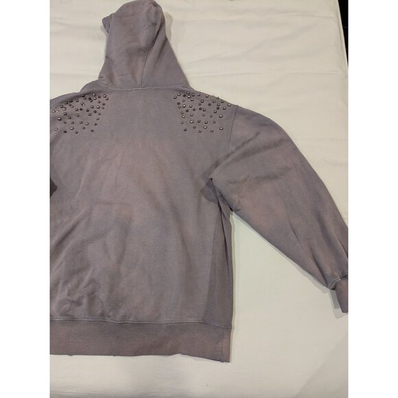 Free People Lonely Heart Studded Hoodie (Large) - Picture 11 of 11